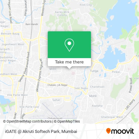 iGATE @ Akruti Softech Park map