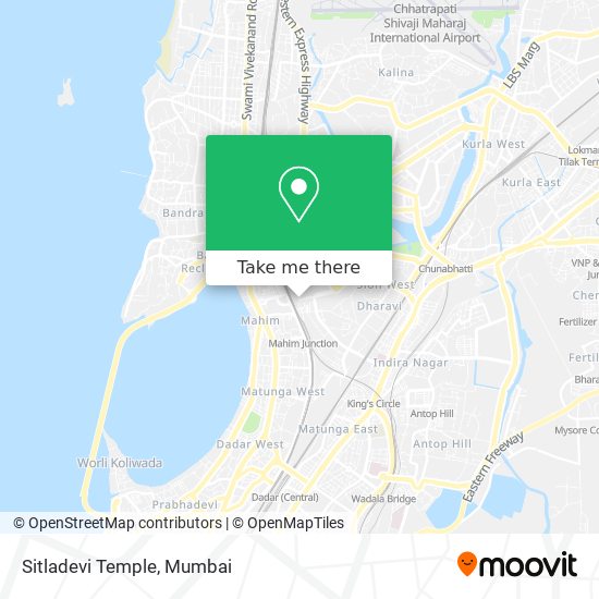 Sitladevi Temple map