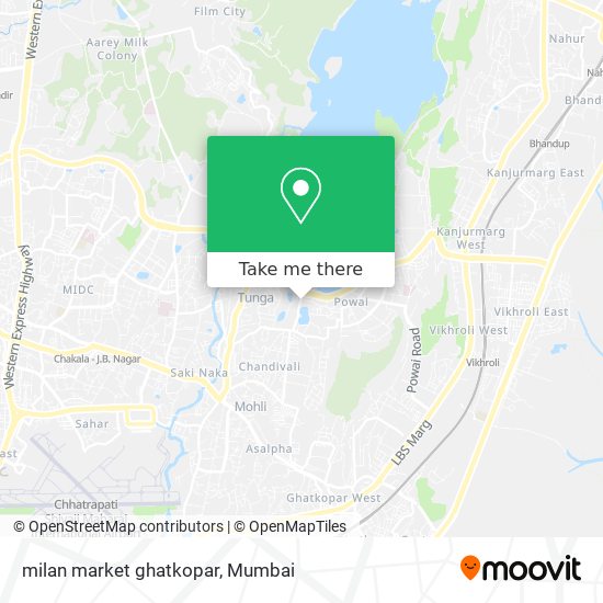 milan market ghatkopar map