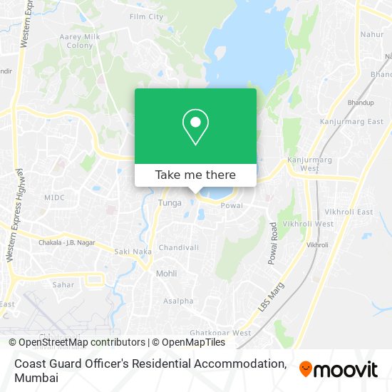 Coast Guard Officer's Residential Accommodation map