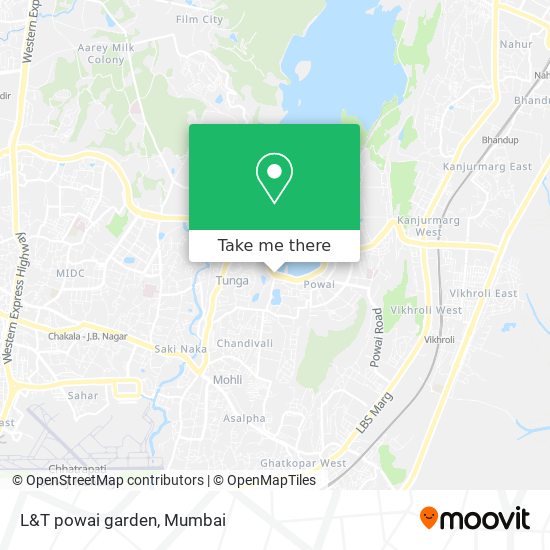 L&T powai garden map