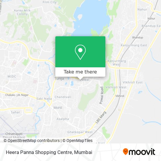 Heera Panna Shopping Centre map