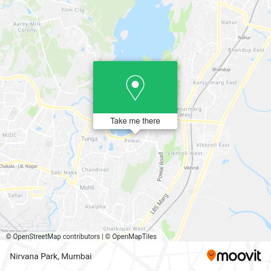 Nirvana Park map