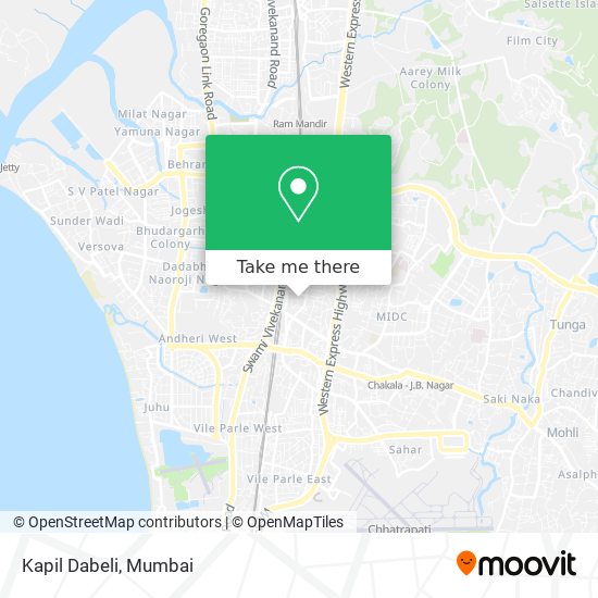 Kapil Dabeli map