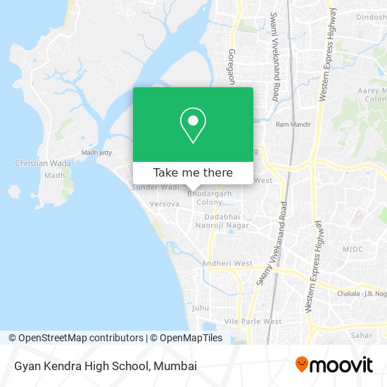 Gyan Kendra High School map