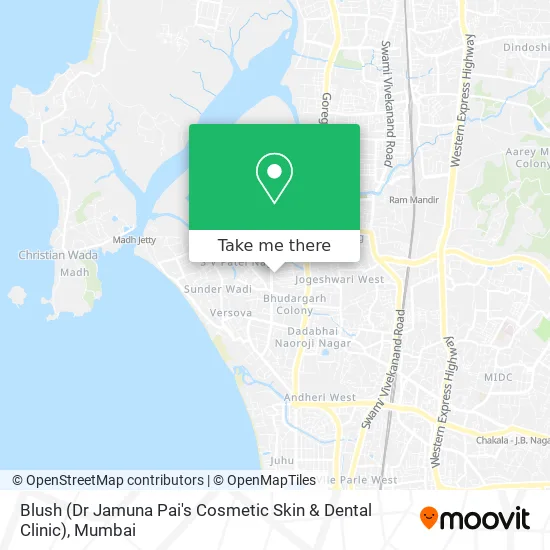 Blush (Dr Jamuna Pai's Cosmetic Skin & Dental Clinic) map