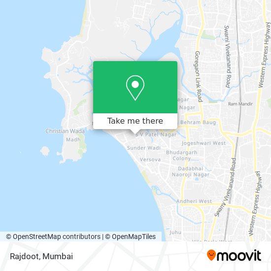 Rajdoot map