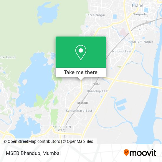 MSEB Bhandup map