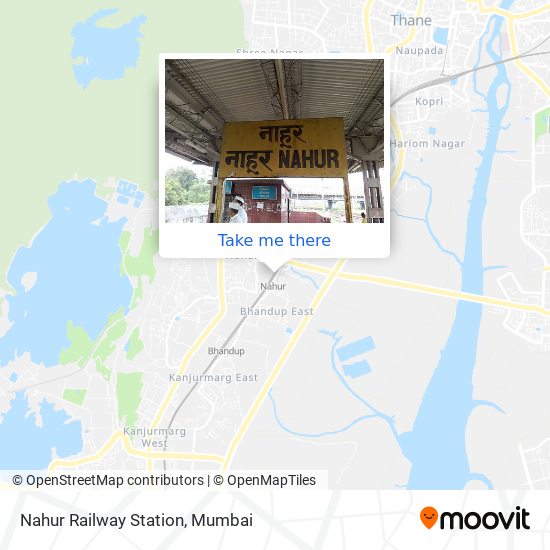 Nahur Railway Station map