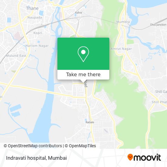 Indravati hospital map