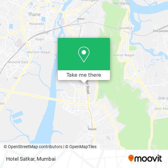 Hotel Satkar map