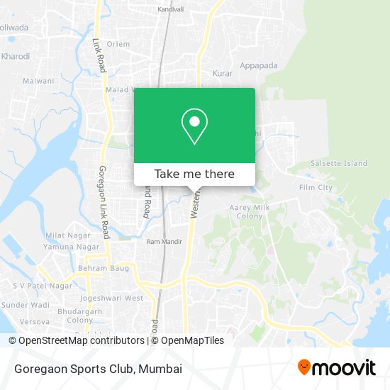 Goregaon Sports Club map