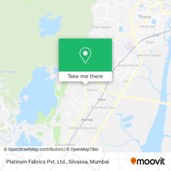 Platinum Fabrics Pvt. Ltd., Silvassa map