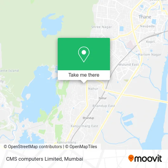 CMS computers Limited map