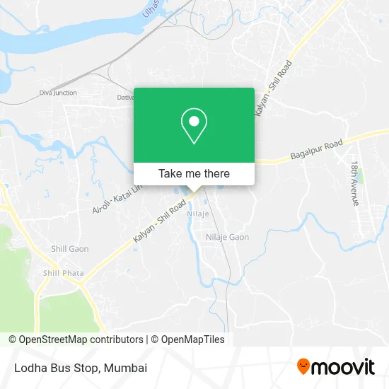 Lodha Bus Stop map