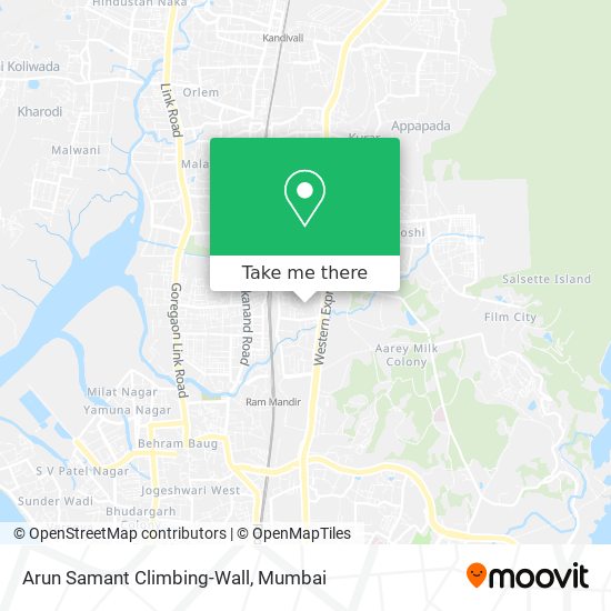 Arun Samant Climbing-Wall map