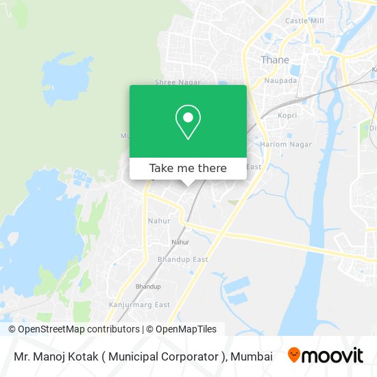 Mr. Manoj Kotak ( Municipal Corporator ) map