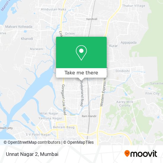 Unnat Nagar 2 map