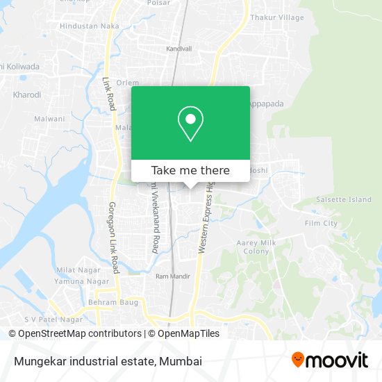 Mungekar industrial estate map