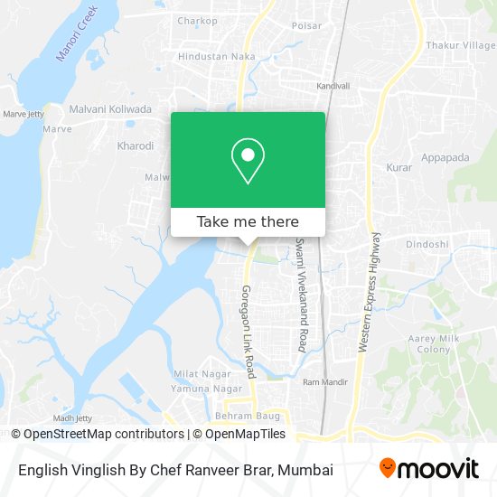 English Vinglish By Chef Ranveer Brar map