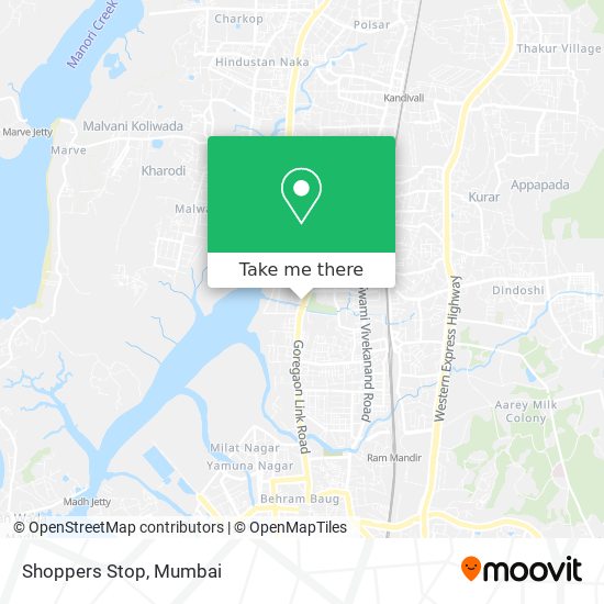 Shoppers Stop map