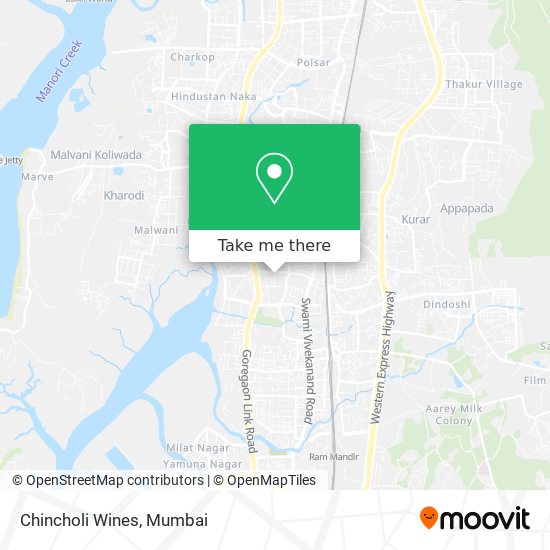 Chincholi Wines map