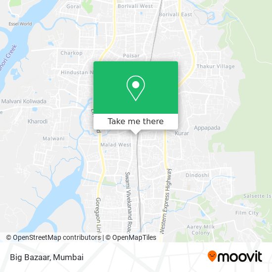 Big Bazaar map