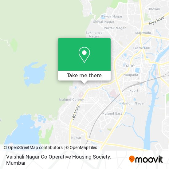 Vaishali Nagar Co Operative Housing Society map