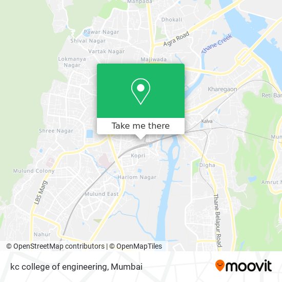 kc college of engineering map