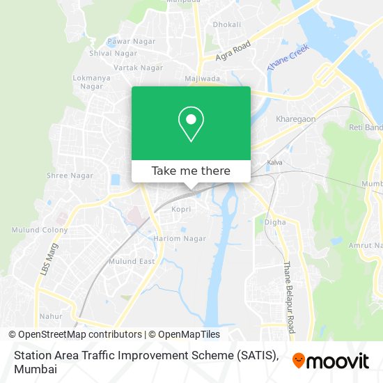 Station Area Traffic Improvement Scheme (SATIS) map