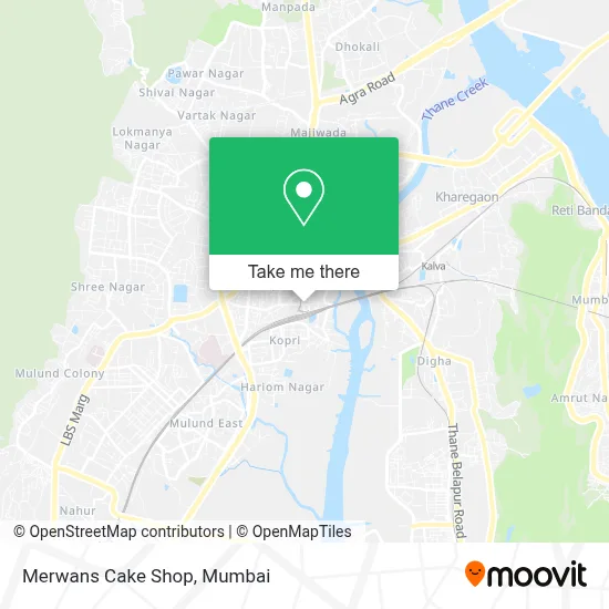 Merwans Cake Shop map