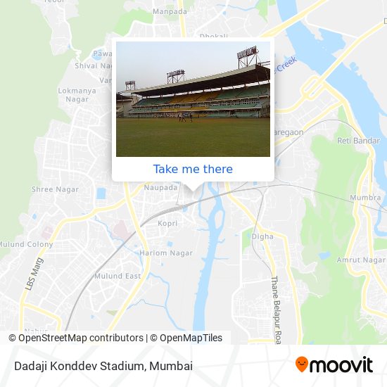 Dadaji Konddev Stadium map