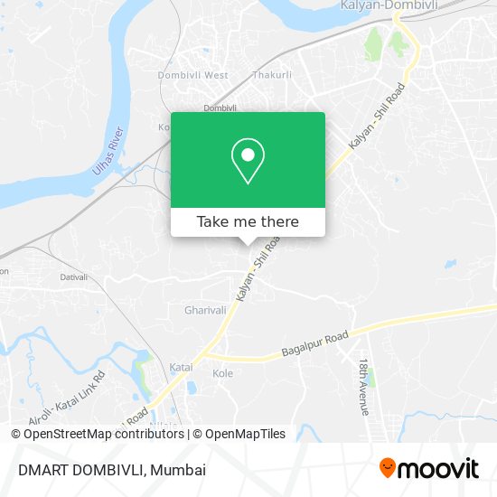 DMART DOMBIVLI map