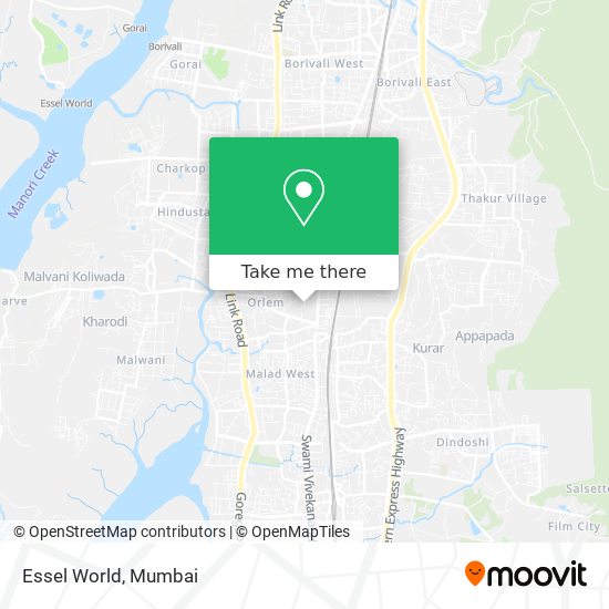 Essel World map