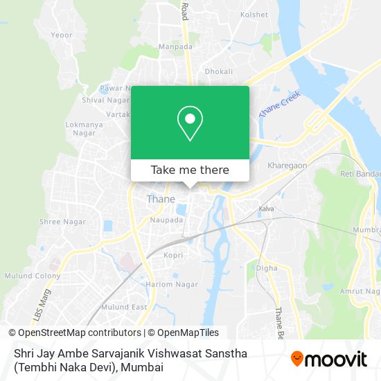 Shri Jay Ambe Sarvajanik
Vishwasat Sanstha (Tembhi Naka Devi) map