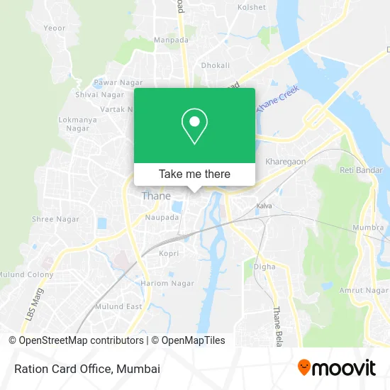 Ration Card Office map