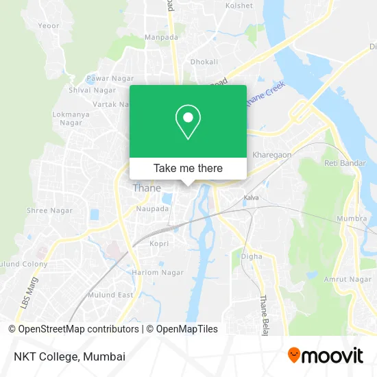 NKT College map