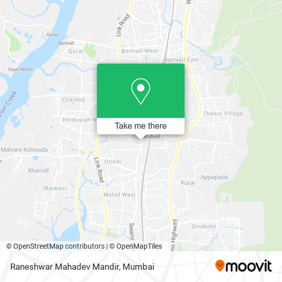 Raneshwar Mahadev Mandir map