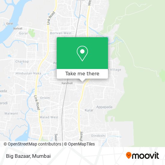 Big Bazaar map