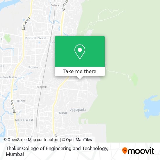 Thakur College of Engineering and Technology map