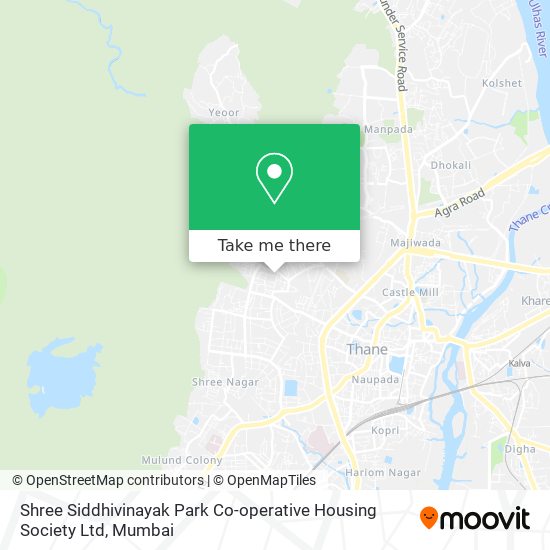 Shree Siddhivinayak Park Co-operative Housing Society Ltd map