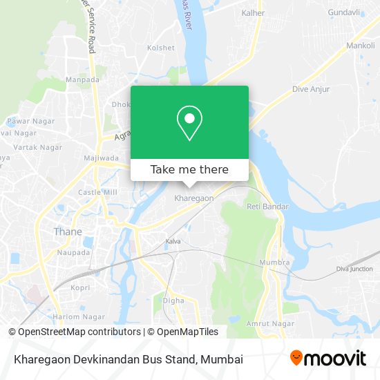 Kharegaon Devkinandan Bus Stand map