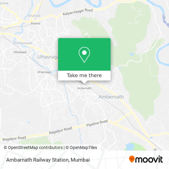 Ambarnath Railway Station map