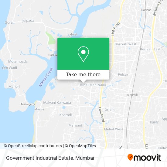 Government Industrial Estate map