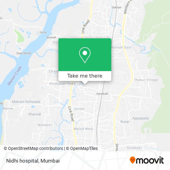 Nidhi hospital map