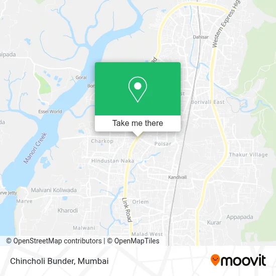 Chincholi Bunder map