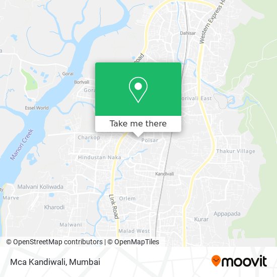 Mca Kandiwali map