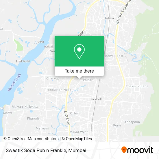 Swastik Soda Pub n Frankie map