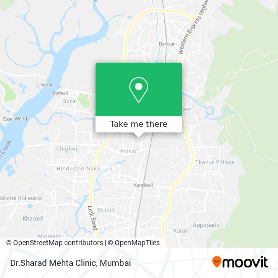 Dr.Sharad Mehta Clinic map