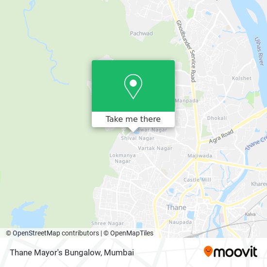 Thane Mayor's Bungalow map